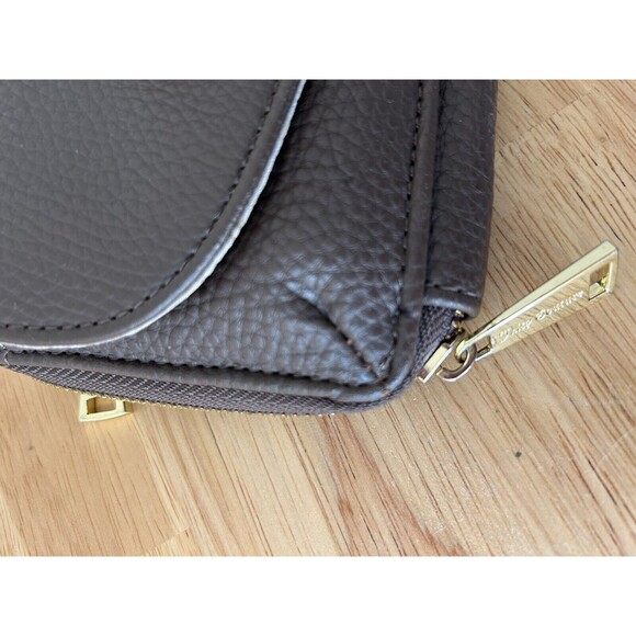 Juicy Couture Zip Around Wallet Bifold Credit Cards Faux Leather Lock Po… - Picture 12 of 13